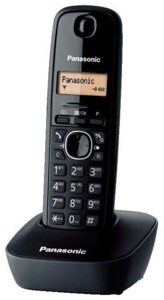 Беспроводной телефон Panasonic "Dect KX-TG1611RU", серый
