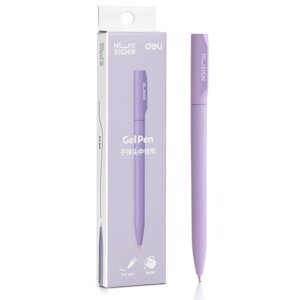 Ручка гелевая Deli "Nusign", 0,5 мм, стерж. фиолетовый