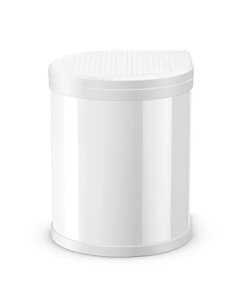 Ведро мусорное для отходов встроенное, белое, Compact box 15
