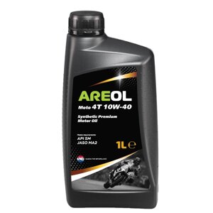 Масло моторное AREOL moto 4T 10W-40 1л 10W40AR122