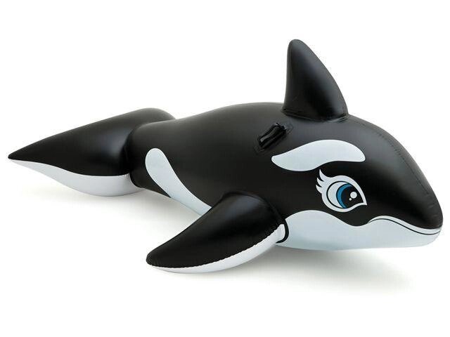Надувной плотик Whale, 193х119 см, INTEX (от 3 лет) от компании ЧТУП «АннаДекор» - фото 1