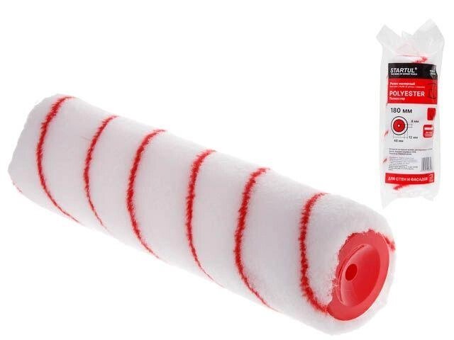 Ролик "POLYESTER" 48-180мм под ручку 8мм STARTUL MASTER (ворс 12 мм, покраска стен и фасадов, полиэстер) от компании ЧТУП «АннаДекор» - фото 1