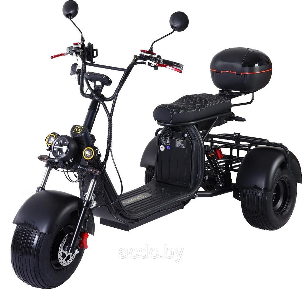 Электротрицикл CityCoCo Trike GT X7 PRO (2 батареи) от компании Общество с ограниченной ответственностью "Проектатек" - фото 1
