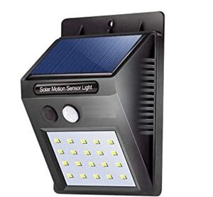 Уличный светильник с датчиком движения на солнечной батарее Solar Motion Sensor Light JY-6009