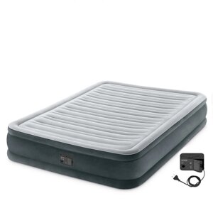 Кровать надувная со встроенным электронасосом Intex Comfort-Plush Dura-Beam Deluxe, 67768 (191*137*33 см)