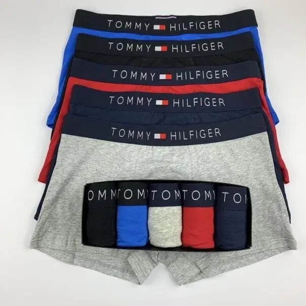 Набор мужских трусов Tommy Hilfiger, 5шт от компании Magicmarket - фото 1