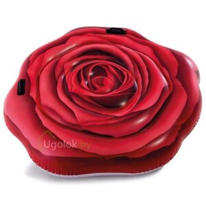 Надувной плавательный плот Intex Красная роза 58783EU