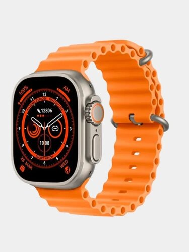 Умные часы Smart Watch S8 Ultra MAX, 49mm, Оранжевый