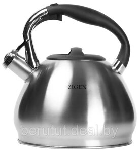 Чайник со свистком из нержавеющей стали 3,5 л ZIGEN ZG 4007