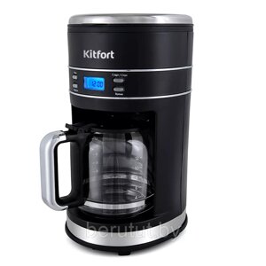 Кофеварка капельная Kitfort KT-704-2 черная
