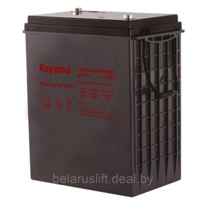 Тяговая батарея АКБ Koyama NPC300-6 6V/300Ah (свинцово-кислотная)