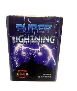 Батарея салютов 0.8"20мм) НВ010816 Super Lightning (16в/25сек)