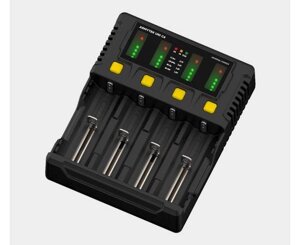Зарядное устройство Armytek Uni C4 Plug ( Li-Ion, Ni-MH, Ni-Cd, LiFePO4 и Ni-Zn, 4 канальное)