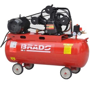 Компрессор BRADO IBL3100B (до 600 л/мин, 8 атм, 100 л, 380 в, 3.0 квт)