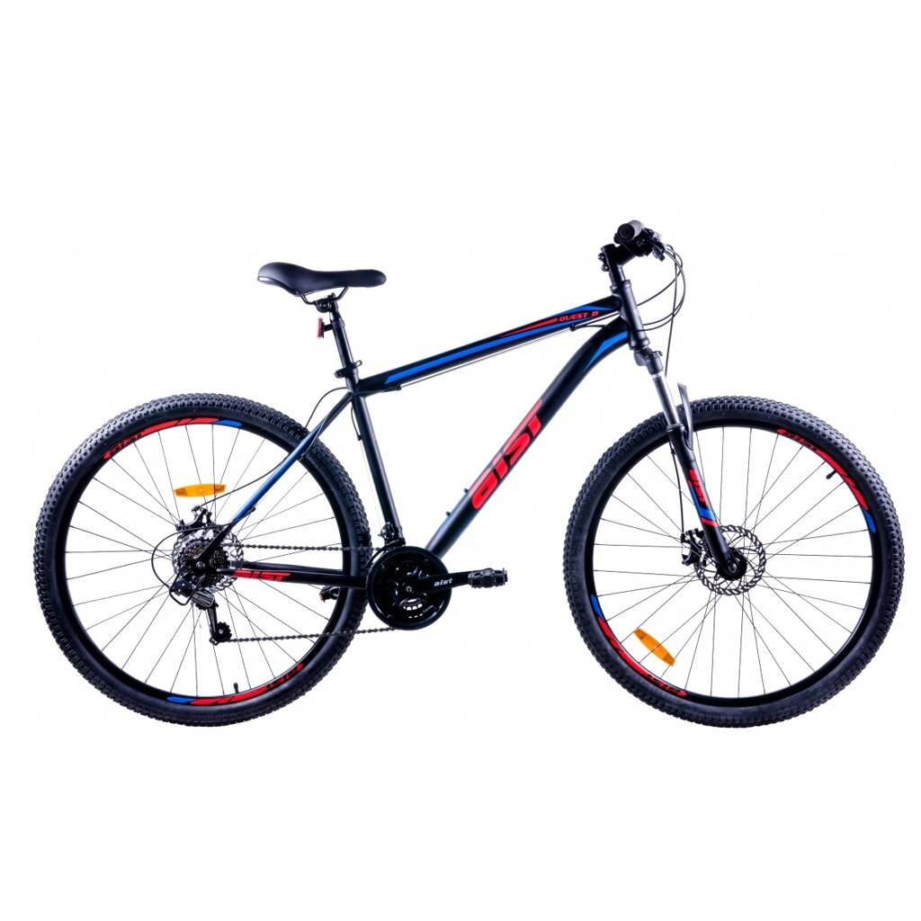 Aist Quest Disc 29" p. 21,5 (чёрно-синий) от компании Веломагазин Пилот - фото 1