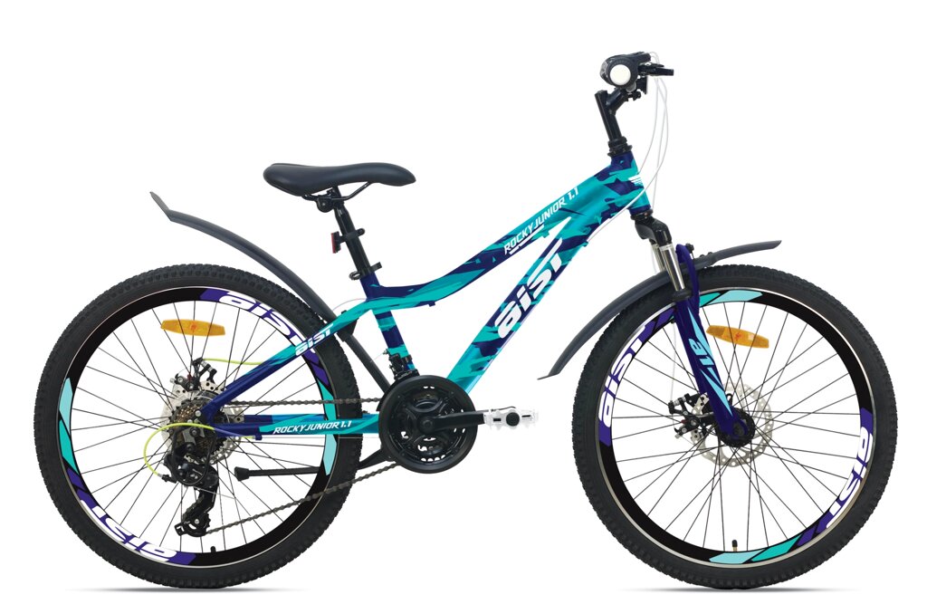 Aist Rocky Junior 1.1 24" (синий) от компании Веломагазин Пилот - фото 1
