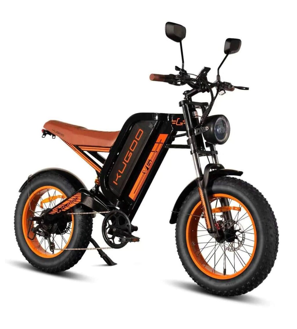 Электровелосипед Kugoo V6 от компании Веломагазин Пилот - фото 1
