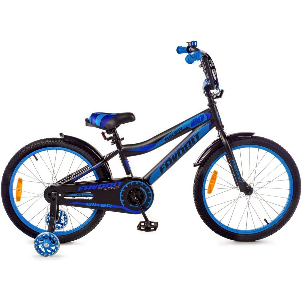 Favorit Biker 20" (чёрно-синий) от компании Веломагазин Пилот - фото 1
