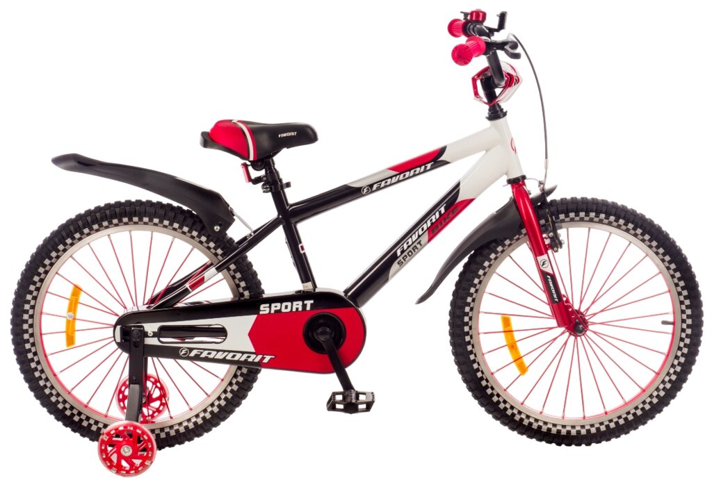 Favorit Sport 20" (красный) SPT-20RD2 от компании Веломагазин Пилот - фото 1