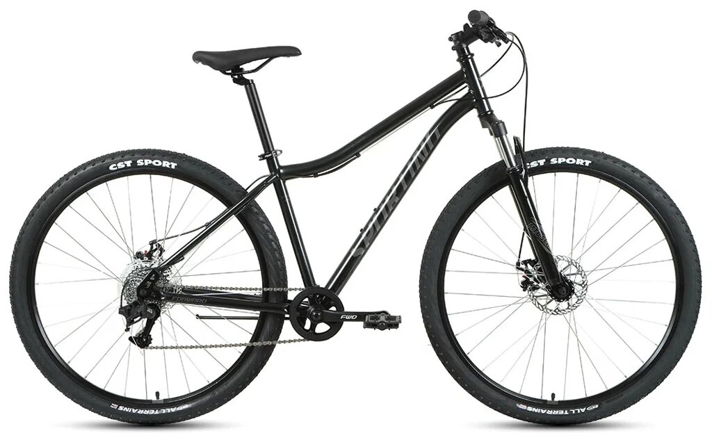FORWARD SPORTING 2.2 D 29" р. 19 (чёрный) от компании Веломагазин Пилот - фото 1
