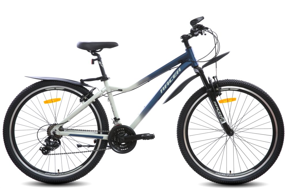 Racer Vega 27.5 р. 16 (серо-голубой) от компании Веломагазин Пилот - фото 1