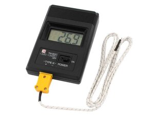 TM902C термометр с термопарой K типа