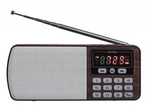 Радиоприемник Perfeo Егерь FM+ i120 Brown