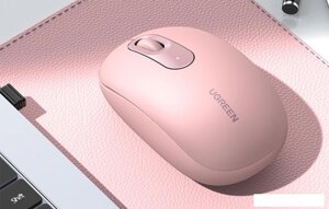 Мышь Ugreen MU105 90686 (розовый)