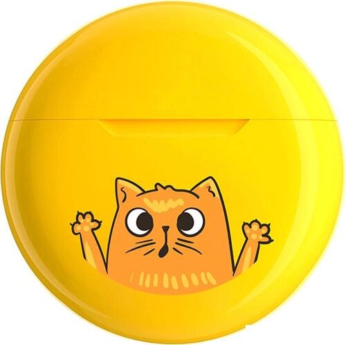 Наушники QUMO Vibe Cat (желтый)