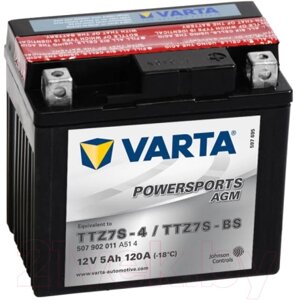 Мотоаккумулятор Varta Powersports AGM 507902011/505902012