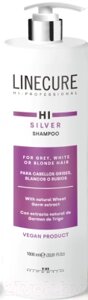 Оттеночный шампунь для волос Hipertin Linecure Silver Shampoo For Blonde Hair