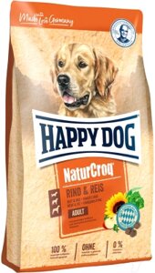 Сухой корм для собак Happy Dog NaturCroq Adult Beef & Rice