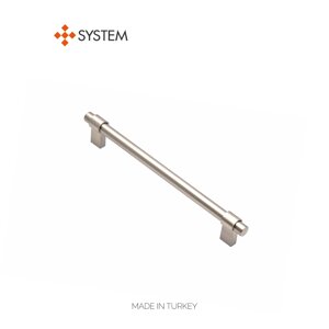 Ручка мебельная SYSTEM SY8770 0192 мм NB-NB (никель)