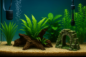 Лучшие аксессуары для аквариумов: от фильтров до декоративных элементов