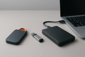 Как безопасно подключать и хранить внешние накопители: защита данных и устройств