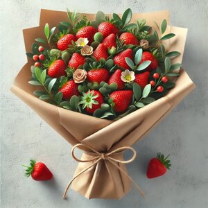 Клубничные букеты: сладкий подарок, который удивит каждого