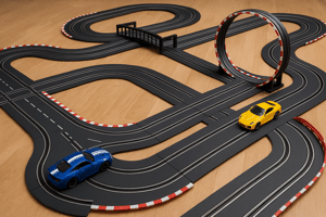 Автомодели и треки: игрушки, которые учат внимательности и скорости реакции