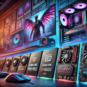 Лучшие SSD 2025 года для геймеров: рейтинг и рекомендации