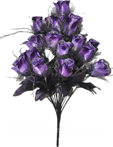 Искусственные цветы и ветки