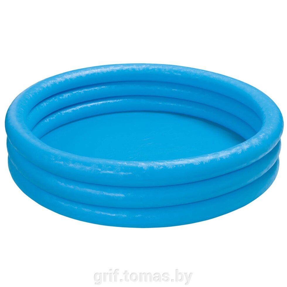 Бассейн детский надувной Intex Crystal Blue (арт. 58426F) от компании Интернет-магазин товаров для спорта и туризма ГРИФ-СПОРТ - фото 1