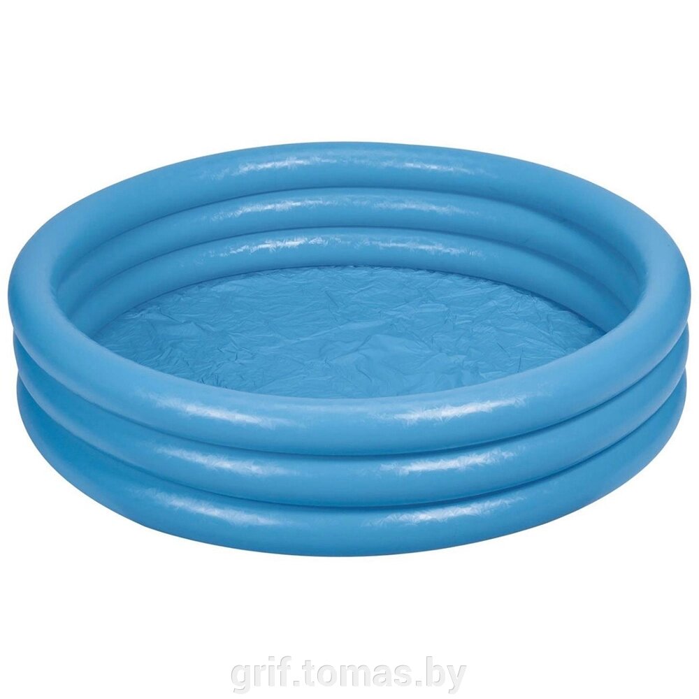 Бассейн детский надувной Intex Crystal Blue (арт. 58446F) от компании Интернет-магазин товаров для спорта и туризма ГРИФ-СПОРТ - фото 1