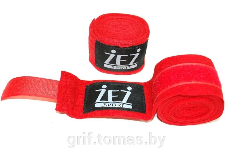 Бинт боксерский Zez Sport 3,0 м (арт. SPP3M) от компании Интернет-магазин товаров для спорта и туризма ГРИФ-СПОРТ - фото 1