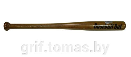 Бита бейсбольная Zez Sport деревянная (арт. W-25) от компании Интернет-магазин товаров для спорта и туризма ГРИФ-СПОРТ - фото 1