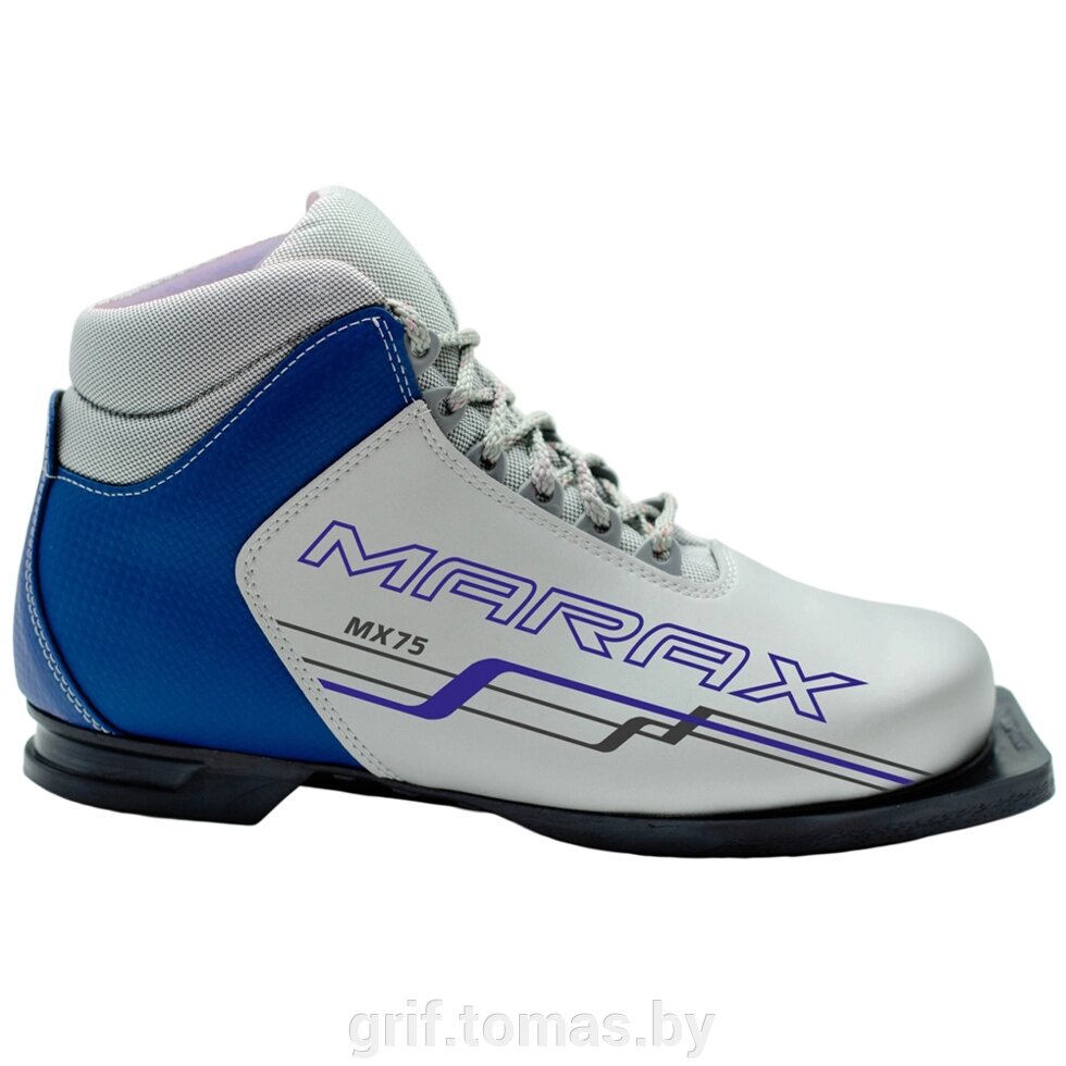 Ботинки лыжные Marax MX-75 NN-75 (арт. MX-75-BL) от компании Интернет-магазин товаров для спорта и туризма ГРИФ-СПОРТ - фото 1