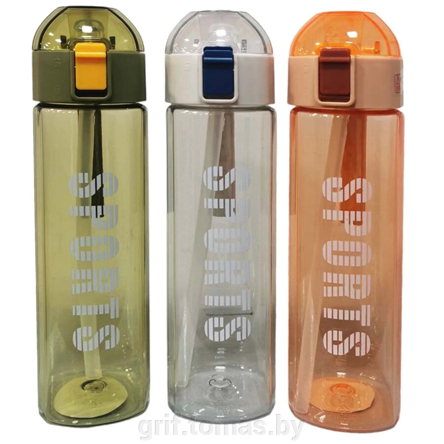 Бутылка для воды 0,65 л (арт. 7928) от компании Интернет-магазин товаров для спорта и туризма ГРИФ-СПОРТ - фото 1