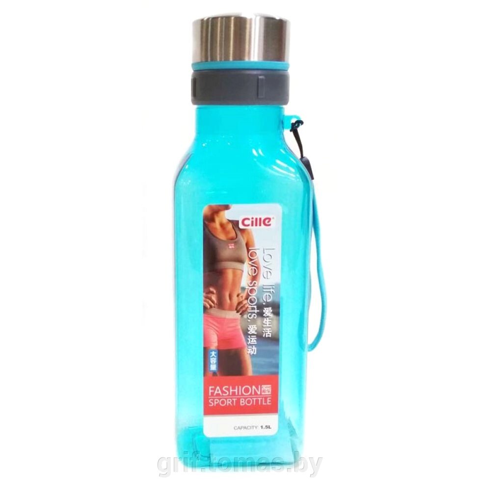 Бутылка для воды 1,5 л (арт. XL-1625) от компании Интернет-магазин товаров для спорта и туризма ГРИФ-СПОРТ - фото 1