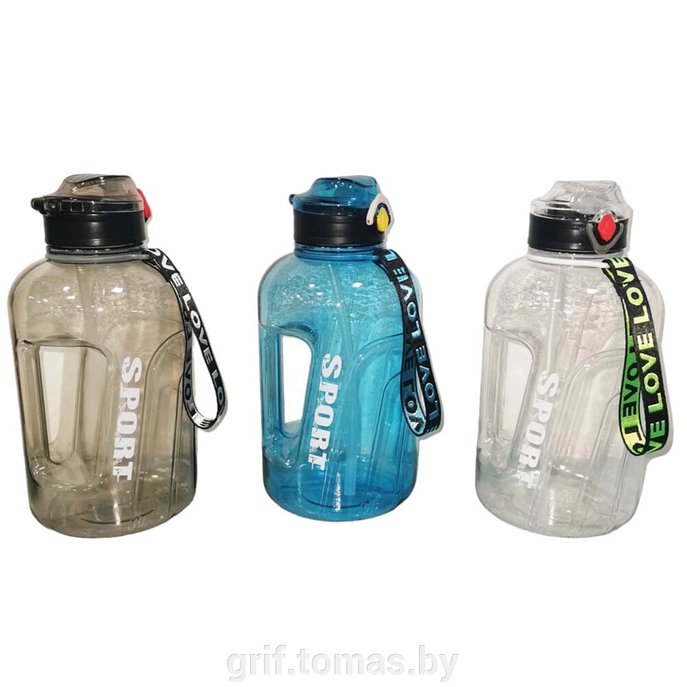 Бутылка для воды 1,8 л (арт. 2268) от компании Интернет-магазин товаров для спорта и туризма ГРИФ-СПОРТ - фото 1