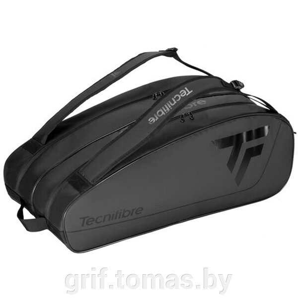 Чехол-сумка Tecnifibre Tour Endurance Ultra Black на 12 ракеток (черный) (арт. 40ULTBLK12) от компании Интернет-магазин товаров для спорта и туризма ГРИФ-СПОРТ - фото 1