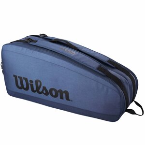 Чехол-сумка Wilson Tour Ultra на 6 ракеток (синий) (арт. WR8024101001)