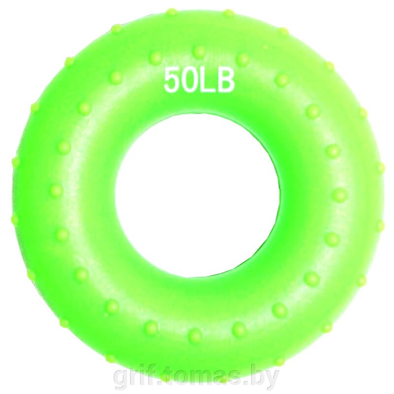 Эспандер кистевой кольцо с шипами 22.5 кг (арт. TDL-50LB) от компании Интернет-магазин товаров для спорта и туризма ГРИФ-СПОРТ - фото 1